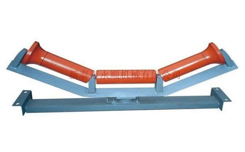 摩擦上調心托輥